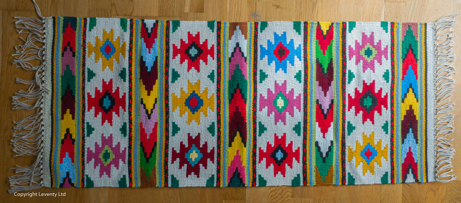 Traditional Bulgarian carpet B small pathway 1