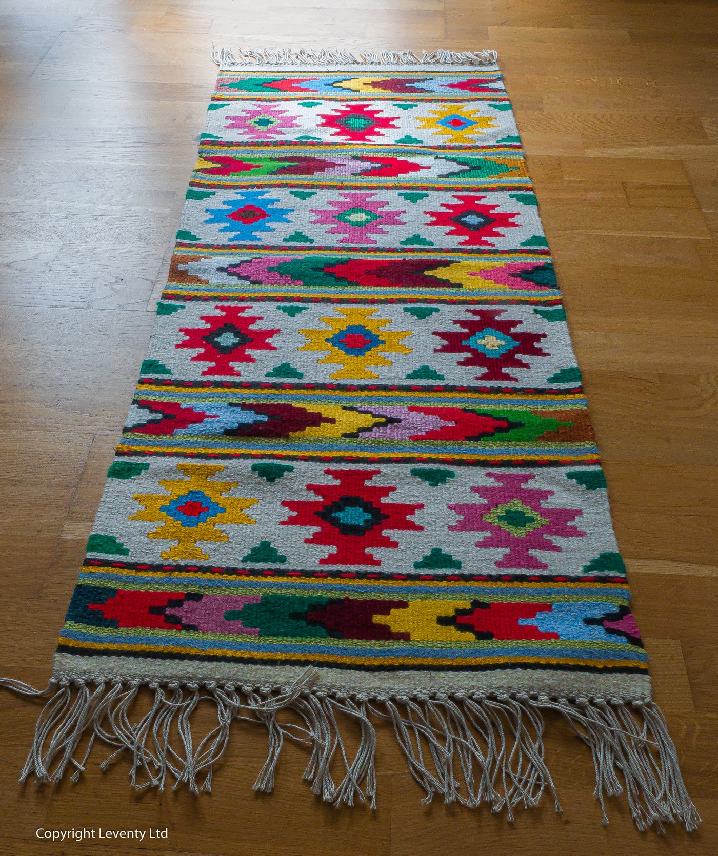 Traditional Bulgarian carpet B small pathway 1