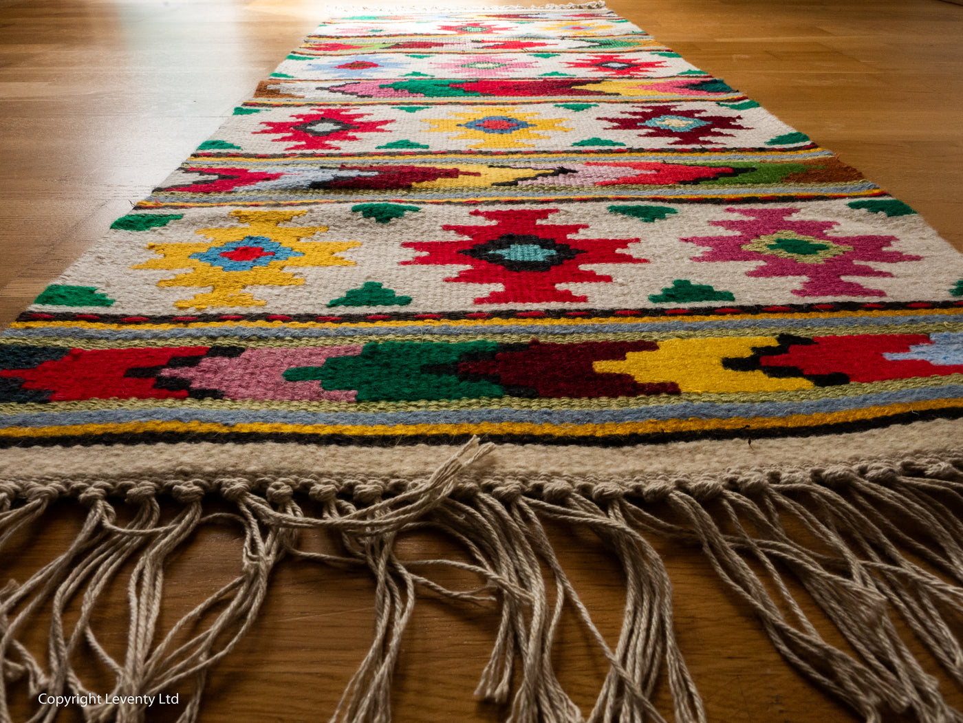 Traditional Bulgarian carpet B small pathway 1