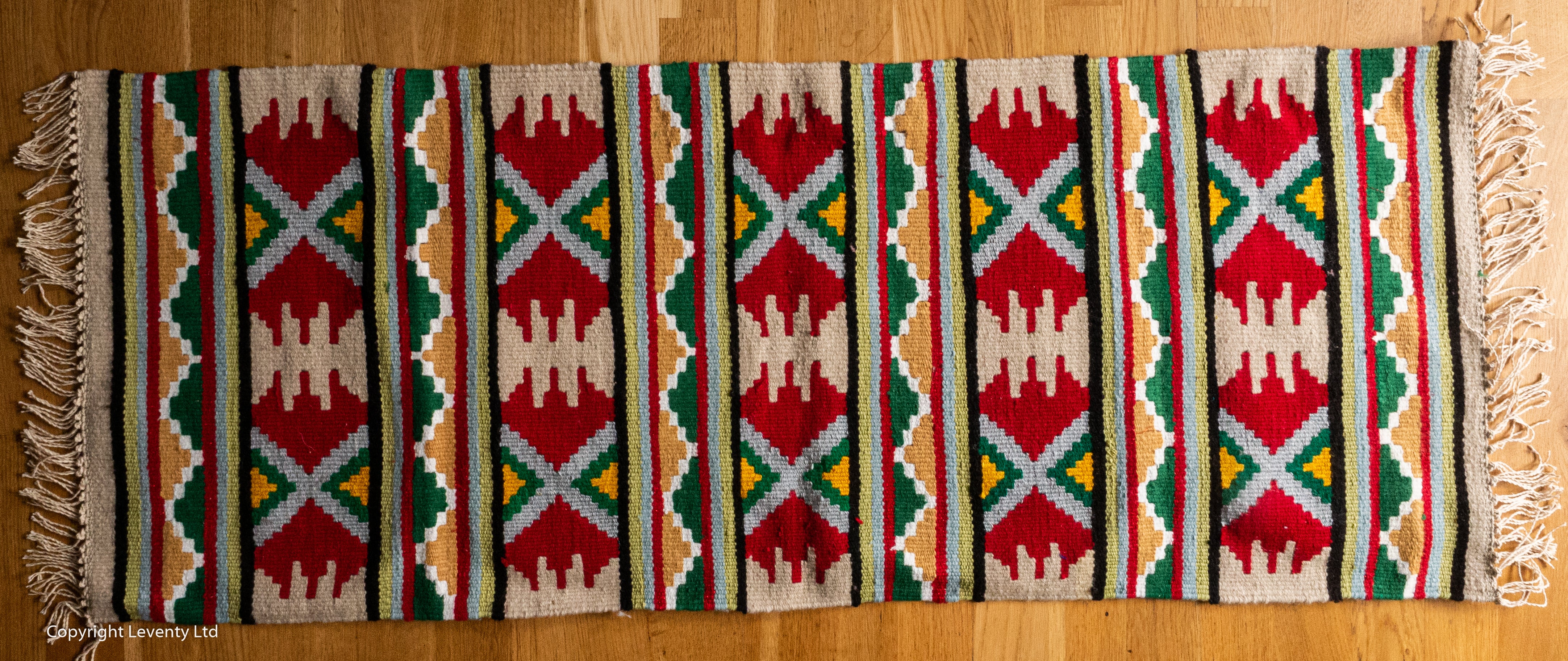 Traditional Bulgarian carpet B small pathway 2