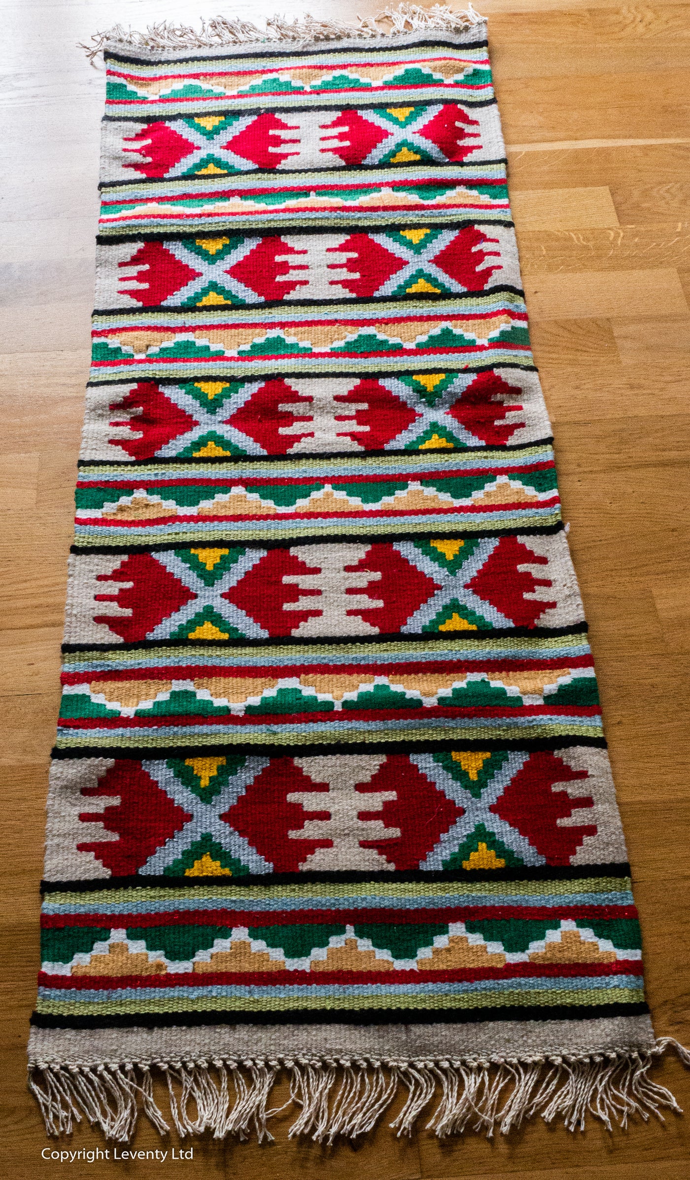 Traditional Bulgarian carpet B small pathway 2