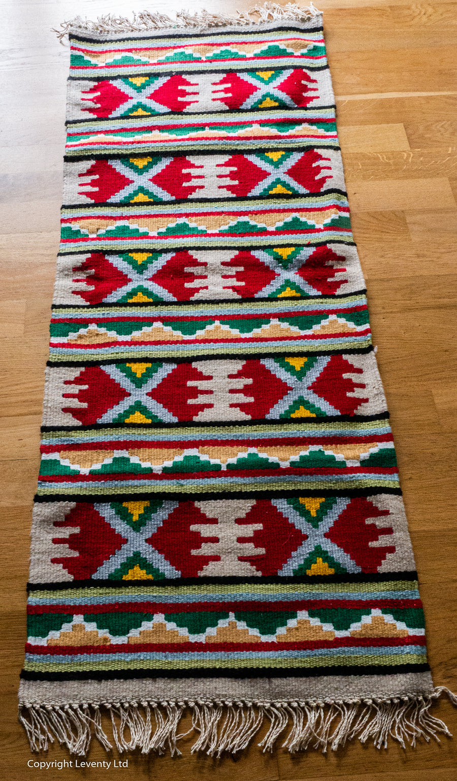 Traditional Bulgarian carpet B small pathway 2