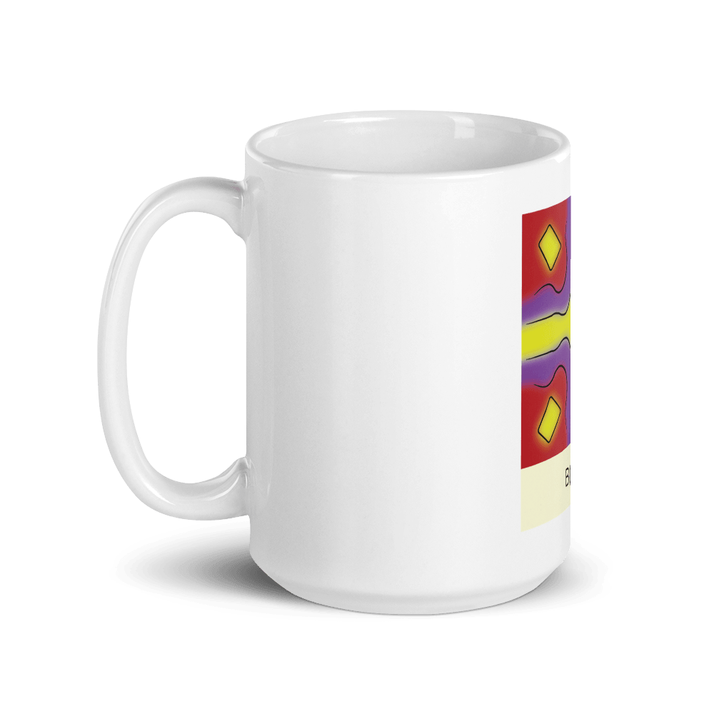 White glossy mug - Universal Art Media