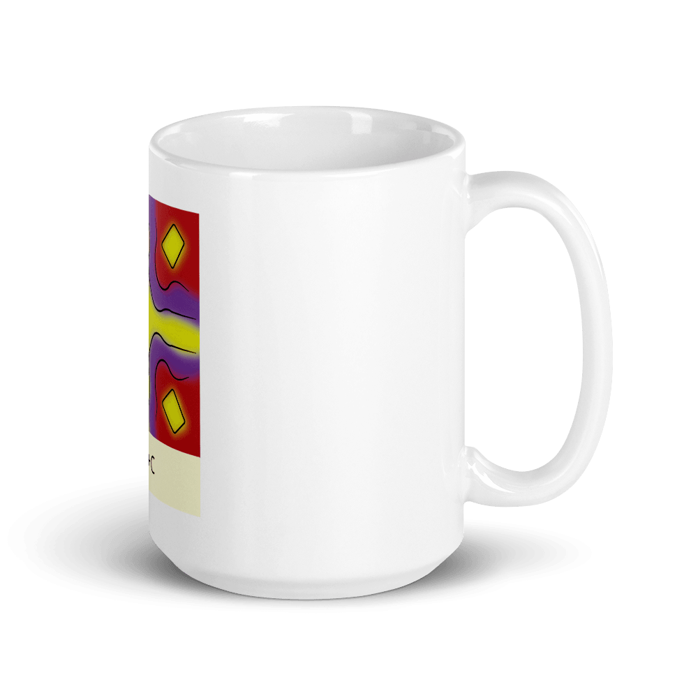 White glossy mug - Universal Art Media